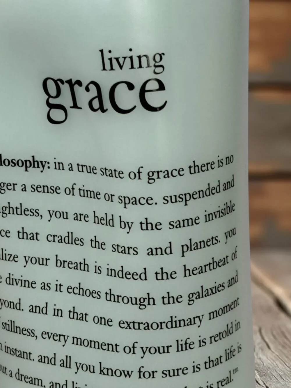 Philosophy "Living Grace" Shampoo Shower Gel & Bubble Bath 32 oz. Brand New - Picture 6 of 10